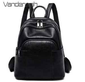 VANDERWAH women black backpack