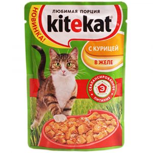 Kitekat с курицей в желе