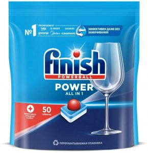 Таблетки для посудомоечной машины Finish Power all in 1